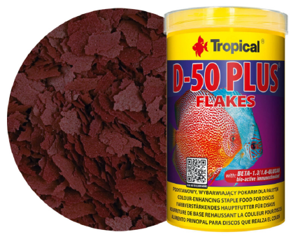Suché krmivo D-50 PLUS flakes