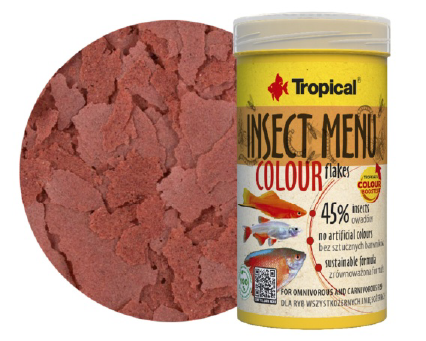 Suché krmivo Insect Menu Colour flakes
