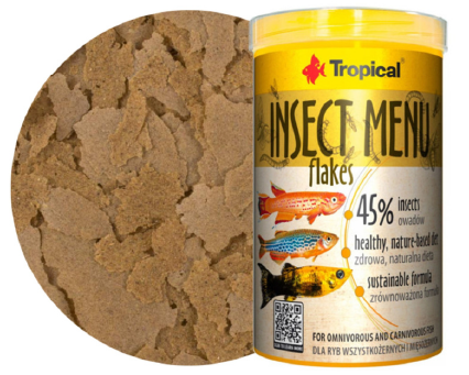 Suché krmivo Insect menu flakes