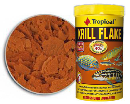 Suché krmivo Krill flake
